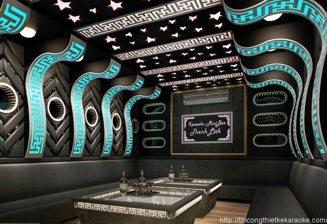 Một số mẫu thiết kế phòng karaoke được thực hiện bởi Art Deco